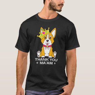 Camiseta Jubileo de Platino de la Reina Británica Corgi Dog