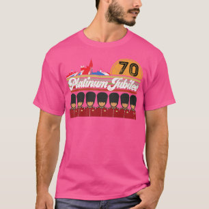 Camiseta Jubileo de Reina Platinum Jubilee Británico Reino 
