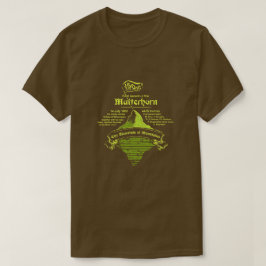 Camiseta Jubileo del 150 aniversario de Matterhorn GREEN-DA