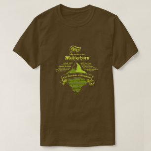 Camiseta Jubileo del 150 aniversario de Matterhorn GREEN-DA