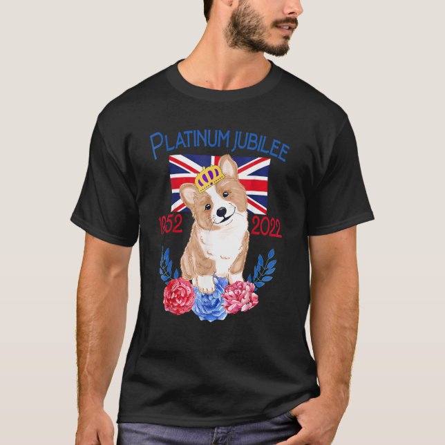 Camiseta Jubileo Platinum de la Reina 2022 Monarca británic (Anverso)