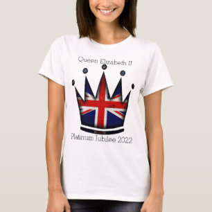 Camiseta Jubileo Platinum de la Reina Isabel II