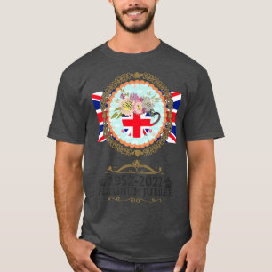 Camiseta Jubileo Platinum Jubileo 2022 Union Jack For Kids 