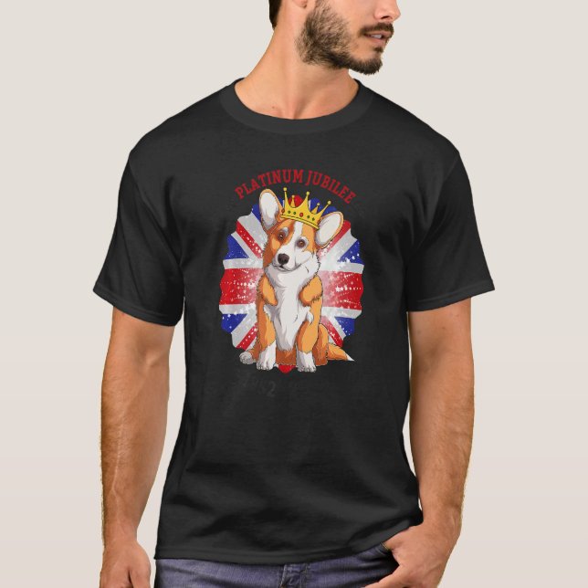 Camiseta Jubileo Platinum Jubileo 2022 Union Jack For Kids  (Anverso)