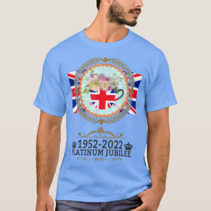 Camiseta Jubileo Platinum Jubileo 2022 Union Jack For Kids