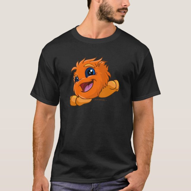 Camiseta JubJub anaranjado feliz (Anverso)