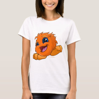 Camiseta JubJub anaranjado feliz