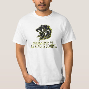 Camiseta Judá El Rey Viene El Regalo 5:5