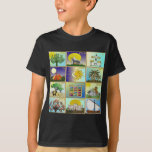 Camiseta Judaica 12 Tribus de Arte de Israel<br><div class="desc">Está viendo la colección de diseño de Lee Hiller. Coleccionista,  ropa,  regalos y objetos de colección Lee Hiller Photography o colección de arte digital. Puedes ver su fotografía de la naturaleza en http://HikeOurPlanet.com/ y seguir su blog de senderismo dentro del Parque Nacional de Hot Springs.</div>