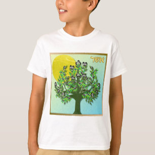 Camiseta Judaica 12 Tribus de Israel Aser