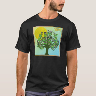 Camiseta Judaica 12 Tribus de Israel Aser