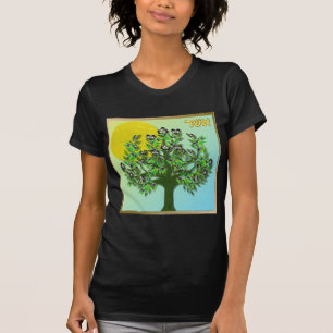 Camiseta Judaica 12 Tribus De Israel Asher