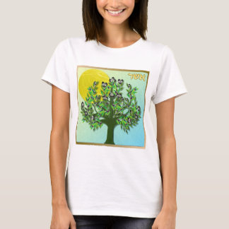 Camiseta Judaica 12 Tribus Israel Asher