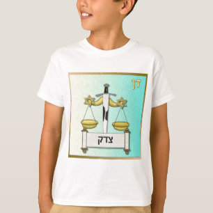 Camiseta Judaica 12 Tribus Israel Dan Art
