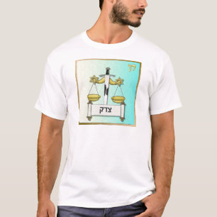 Camiseta Judaica 12 Tribus Israel Dan Arte