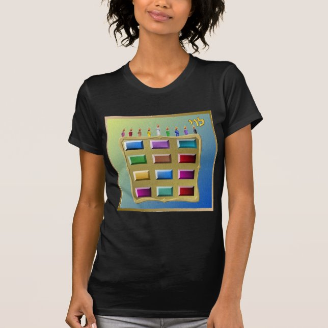 Camiseta Judaica 12 Tribus Israel Levi (Anverso)