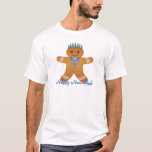 Camiseta Judaica Hanukkah Gingerbread Man Menorah<br><div class="desc">Está viendo la colección Lee Hiller Designs of Home and Office Decor, Apparel, Gifts and Collectibles. Los diseños incluyen la fotografía Lee Hiller y la colección de arte digital de medios mixtos. Puedes ver su fotografía de la naturaleza en http://HikeOurPlanet.com/ y seguir su blog de senderismo dentro del Parque Nacional...</div>