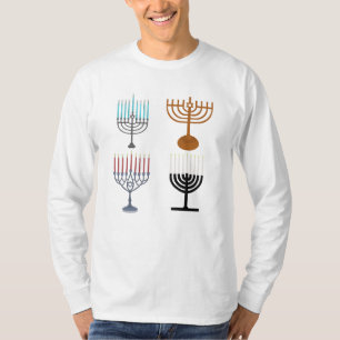 Camiseta Judaísmo Hanukkah Religión judía