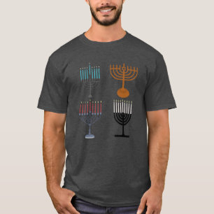 Camiseta Judaísmo Hanukkah Religión judía