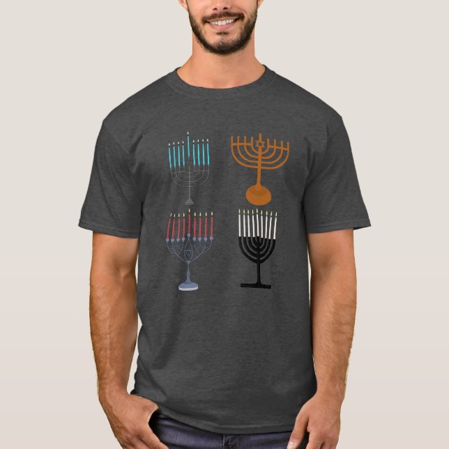 Camiseta Judaísmo Hanukkah Religión judía (Anverso)