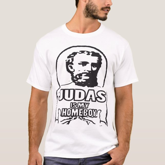 Camiseta Judas es mi homeboy (Anverso)