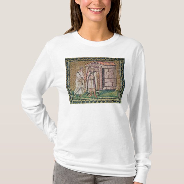 Camiseta Judas se arrepiente, las escenas a partir de la (Anverso)