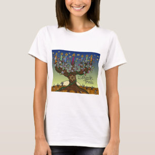 Camiseta Judea L'shanah Tovah Árbol De La Vida Aparato De R