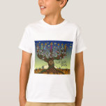 Camiseta Judea L'shanah Tovah Árbol De La Vida Aparato De R<br><div class="desc">Está viendo la colección de diseño de Lee Hiller. Coleccionista,  ropa,  regalos y objetos de colección Lee Hiller Photography o colección de arte digital. Puedes ver su fotografía de la naturaleza en http://HikeOurPlanet.com/ y seguir su blog de senderismo dentro del Parque Nacional de Hot Springs.</div>