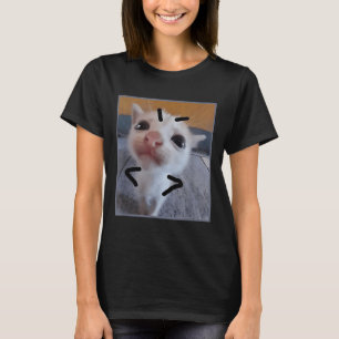 Camiseta Judgy Kitty Funny Cat Lover Angry Kitten Meme Cute