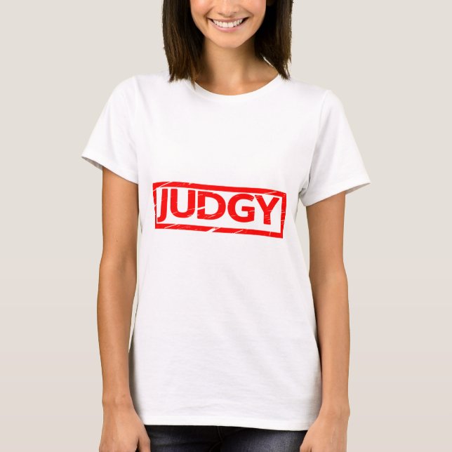 Camiseta Judgy Stamp (Anverso)