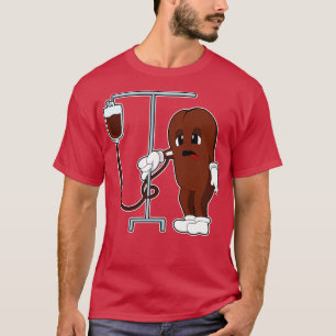 Camiseta Judía de café con café