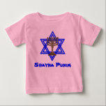 Camiseta judía de los niños de Shayna Punim<br><div class="desc">Camiseta unisex judía de OY VEY</div>