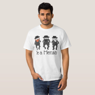 Camiseta judía Sé una persona decente