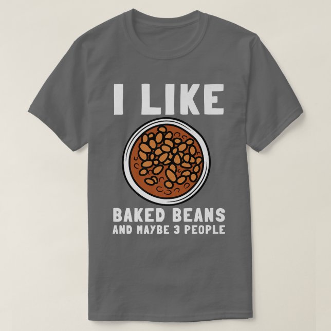 Camiseta Judías Al Vaso Y Vegetariano 20 (Diseño del anverso)