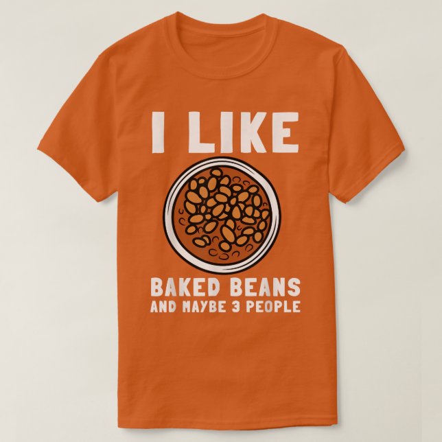 Camiseta Judías Al Vaso Y Vegetariano 205 (Diseño del anverso)