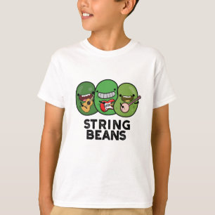 Camiseta Judías verdes Chiste divertido de verduras 