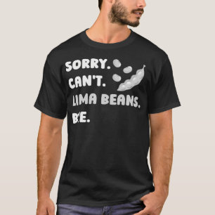 Camiseta Judías Verdes Divertidas Semillas de Hortalizas pa