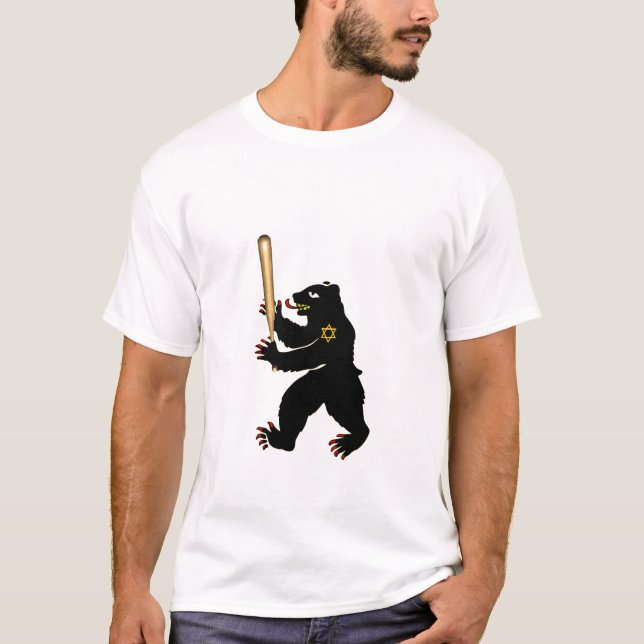 Camiseta Judío Alemania del oso (Anverso)