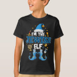 Camiseta Judío Elf Funny Hanukkah Gift Chanukah Cute ELF C<br><div class="desc">Navidades del ELF Chanukah Cute Cute</div>