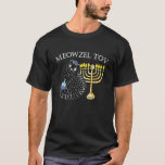 Camiseta Judío Hanukkah Chanukah Cat Meowzel Tov Judv<br><div class="desc">Judío Hanukkah Chanukah Cat Meowzel Tov Judío.</div>