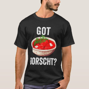 Camiseta Judíos judíos Comida Borscht Kosher Lover Hebrew C