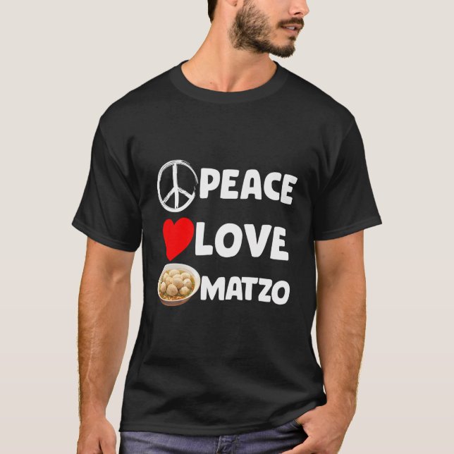 Camiseta Judíos judíos Comida Kosher Matzo Cocina de sopa d (Anverso)