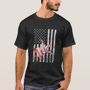 Camiseta Judo America Bandera de Estados Unidos Artes Marci