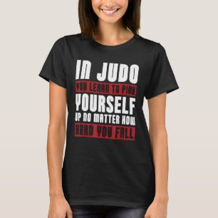 Camiseta Judo aprendes a combatir el deporte Karate Judoka