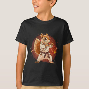 Camiseta Judo Ardilla Latido Kickboxing Taekwondo Marti