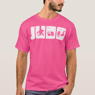 Camiseta Judo arroja a Judoka la lucha por el arte marcial 