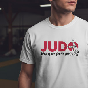Camiseta Judo - Camino del Arte Suave   Diseño de Artes Mar