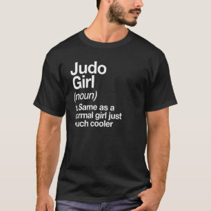Camiseta Judo Chica Definición Diversión Sassy Deportes jap