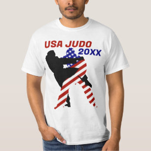 Camiseta JUDO de Artes Marciales Patrióticas de Estados Uni