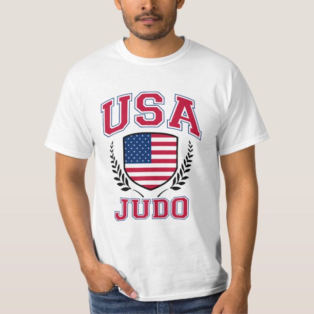 Camiseta Judo de los E.E.U.U. (Anverso)